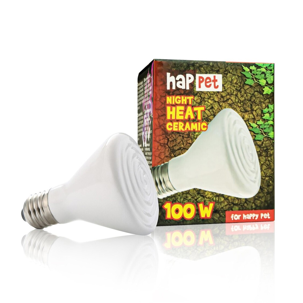 Ceramiczny Emiter Ciepła Żarówka do Terrarium 100W